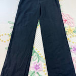 Banana Republic  Black Linen Blend Wide Leg Lounge Pants XS Photo 0