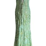 Morgan & Co Sequin Embellished Column Gown Photo 8