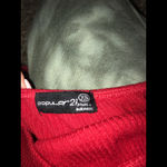 Discovery Red ribbed body suit Photo 4