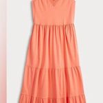 Croft & Barrow  plus size women’s Eyelet style v neck tiered Midi Dress 0X NWT Photo 0