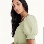 J.Crew Squareneck puff-sleeve soft gauze top Photo 6