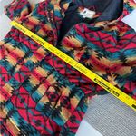 Vintage 90s Outback Trading Co Red Hooded Anorak Jacket Drawstring Waist Sz 1X Photo 6