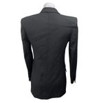 ZARA  Black Wool Double Breasted Long Sleeve Collar Button Blazer Coat Jacket XS Photo 1