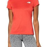 The North Face  Women's Red REAXION AMP CREW T-Shirt Size: M Photo 0