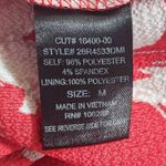  Red Floral Midi Romper Size Medium Trixxi Walk Through Midi Dress Photo 9