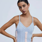 For Love & Lemons  Paige knit crop top Photo 0