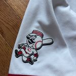 MLB Cincinnati Reds Spencer Steer #7 Printed White and Red  Baseball Jersey  Photo 4
