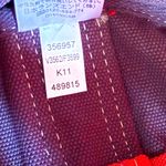 Lands' End Vintage Lands’ End Extra Large Canvas Pocket Tote Navy Red Organizer XL Pockets Photo 13