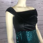 NWT Miss Ord Sleeveless Off Shoulder Mermaid Sexy Evening Dress WY003 size large Green Photo 9