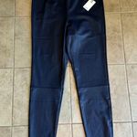 Good American NWT Ink Blue Better Than Faux Leather Leggings Photo 1
