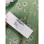 All in Favor All in favor simone green floral wrap mini dress size Medium NWT Photo 5