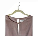 superdown  Pink Dusty Rose Long Sleeve Tamara Open‎ Front Romper Size M NWT Photo 4