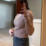 SheIn Pearls Button Up Cardigan In Pink Photo 2