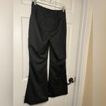 Wild Fable Size 4 Pin Stripe Black Dress Flare Pants Photo 7