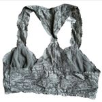 Aerie Free People Bralette Bundle Gray Black Burgundy Lace Coated Size Medium Photo 7