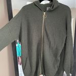 Sweaty Betty Wool Green Zip Up Jacket Photo 0