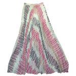 Alice + Olivia NWT Sheer Pleated Wide Leg in Stripe Skirted Palazzo Pants 2 Photo 1