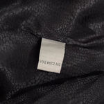 Reba Black Blazer w/ Gold Turn Locks & Peplum Hem Size 4 Photo 11