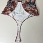 Free People Intimately  Bodysuit Womens Small Printed Sleeveless Mock Neck Boho Photo 3