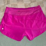Lululemon  Speed Up Mid-Rise Lined Short 4” 
Size 12 Tall Photo 4