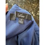 Lulus  Maxi Dress With Tie Floral Print Criss Cross Back High Slit Cruise Prom M Photo 6