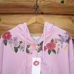Wildfox NWT  Theo Rose Stripe Hoodie Jacket Photo 3