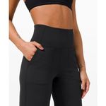 Lululemon Black Align Wide Leg Crop 23" size 4 Photo 4