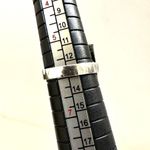 Vintage 925 Sterling Silver Modernist Square Shaped Ring Photo 6