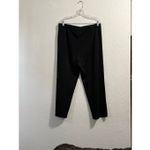 Misook Exclusively  black office professional pull on pants 1x p 1p Photo 2