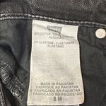 Levi’s Black Straight Leg Mid Rise 5 Pocket Skinny Jeans Size 8 Photo 6