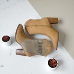 Juicy couture Rhinestone Cowboy Boots Heeled Ankle Booties Western Style Size 8 Tan Photo 6