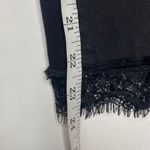 Torrid Premium Size 10S Stretch Black Stiletto Lace Raw Hem Ankle Skinny Jeans Photo 9