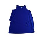 Susan Graver Sleeveless Blue Dress size 2X Photo 3