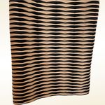 Beige by Eci Stretch Dress Textured Sheath Black Midi Cocktail Party Bodycon Photo 6