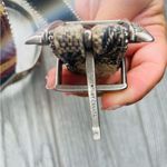 Vintage elite California silver buckle belt western style sm women’s accessories Red Photo 6