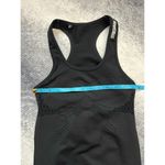 Gymshark Dry Seamless Back Cut Out Mesh Black Active Tank Top Size XS Small Photo 3