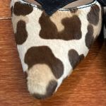 Tod's Tod’s Pony-style calfskin leopard print pointed Toe ballet flat Size 36 Photo 2