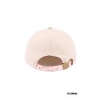 Jesus Floral Brim Trucker Hat Cream / Pink NWT Photo 4