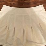 Athleta White Ruffled Tennis Skirt Photo 0