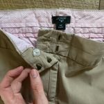 J.Crew 💕 2 For $10 Khaki Straight Leg Pants W/ Stretch Size 14R Photo 1