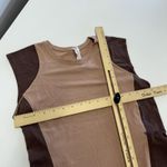 Lululemon  Shirt Womens 6 Pink‎ Clay Colorblock Sleeveless Tank Top Hiking W1DSGS Photo 7