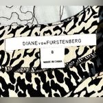 Diane Von Furstenberg  Pele Snake Wave Jacquard  Sheath Career Dress Sz 8 💛 Photo 10