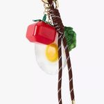 ZARA  multi  charm keychain (missing egg) Photo 3