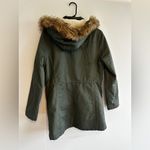 Gap ‎ Sherpa-lined parka jacket Army green medium Photo 2