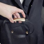 BEBExNaven Black Double-Breasted Women's blazer dress Photo 1