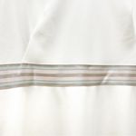 Calvin Klein NWT Off White Ribbon-Trim A-Line Knee Length Dress Women’s Size 6 Photo 9