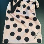 Victoria's Secret Pink and Black Polka Dot Slippers med 7/8 New Photo 8