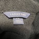 Lands' End Womens S Thermacheck 300 Fleece Jacket Black Full Zip Fall Gorpcore Photo 7