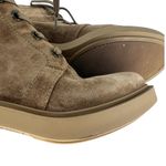 Gianvito Rossi Foster 45mm Suede Lace Up Boots in Beige Photo 10