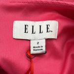 Elle NWT Pandango Pink Scalloped Ribbed Faux Wrap Sleeveless Fit & Flare Dress Photo 9